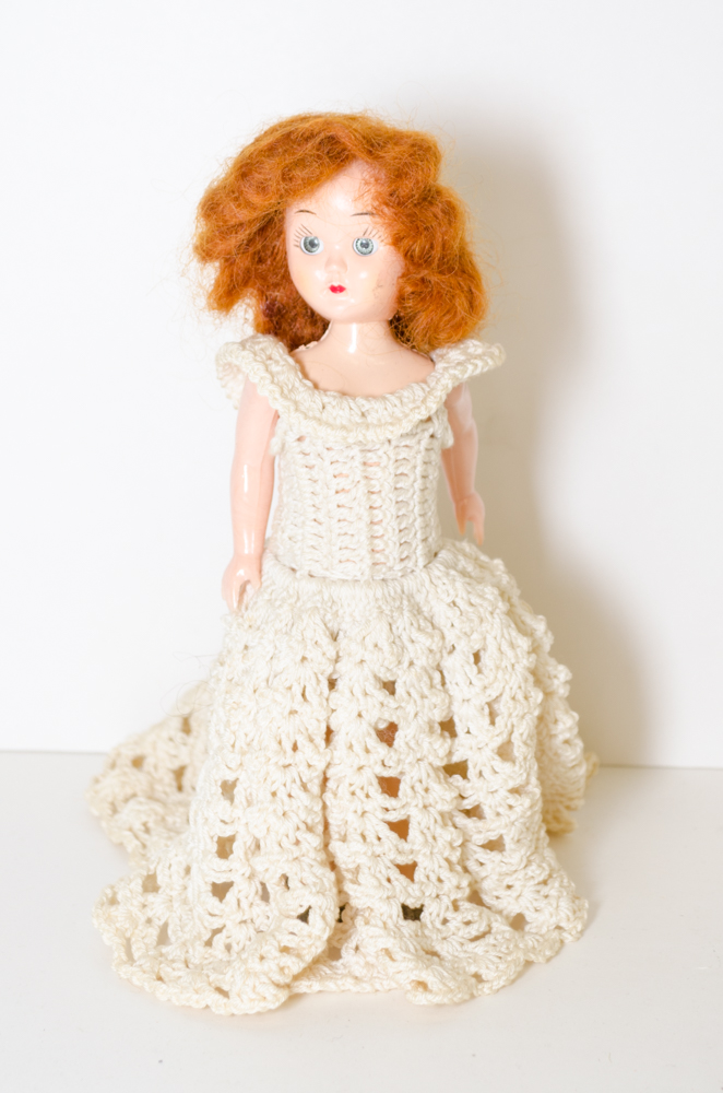 Vintage Bride and Groom Dolls