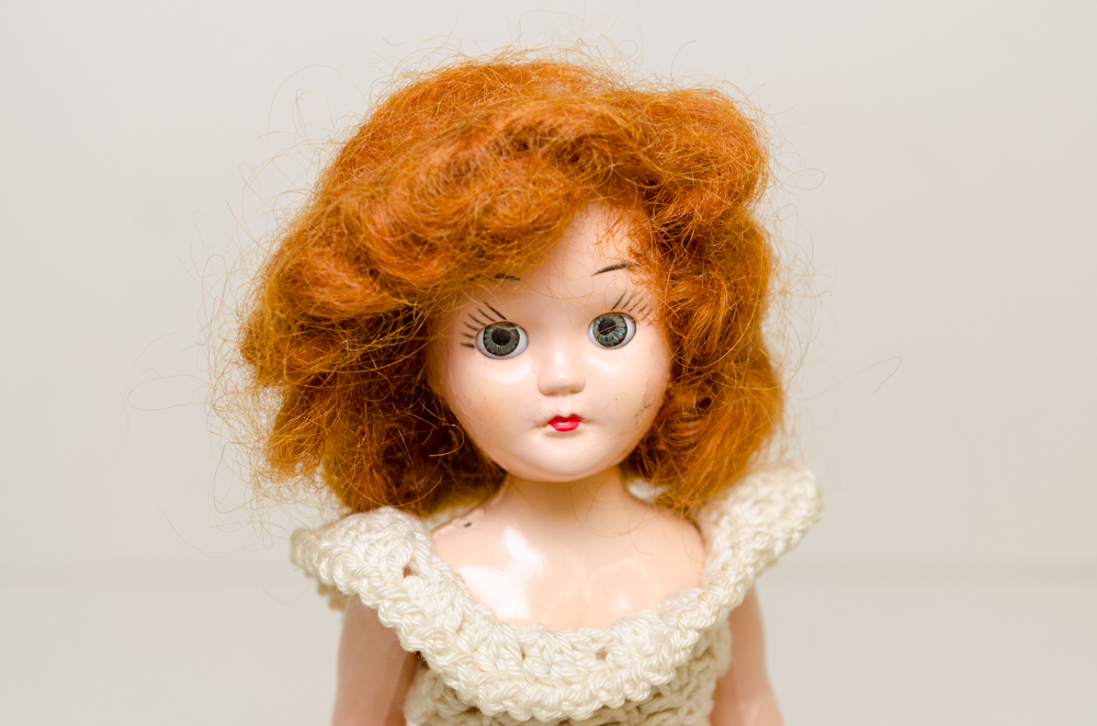 Vintage Bride and Groom Dolls