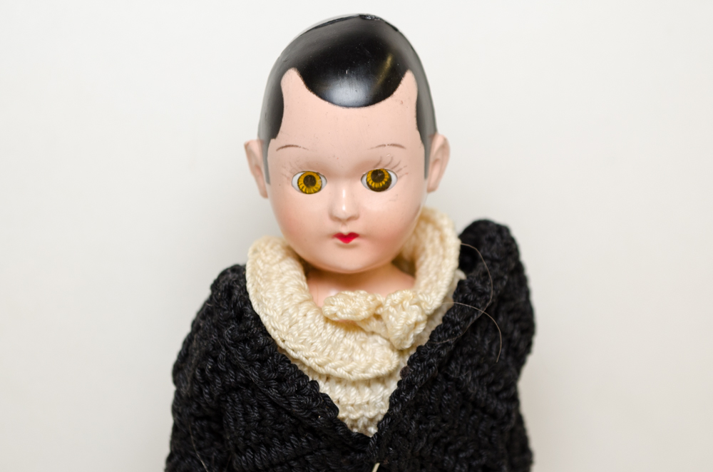 Vintage Bride and Groom Dolls