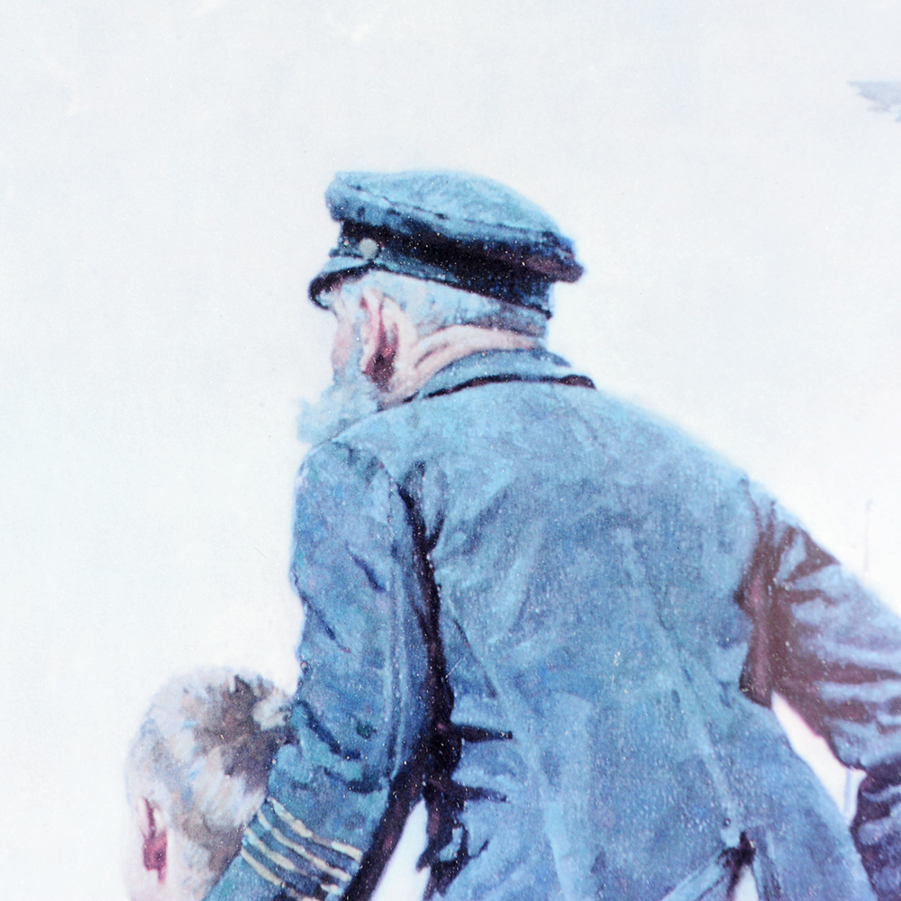 Norman Rockwell 'Looking Out to Sea'