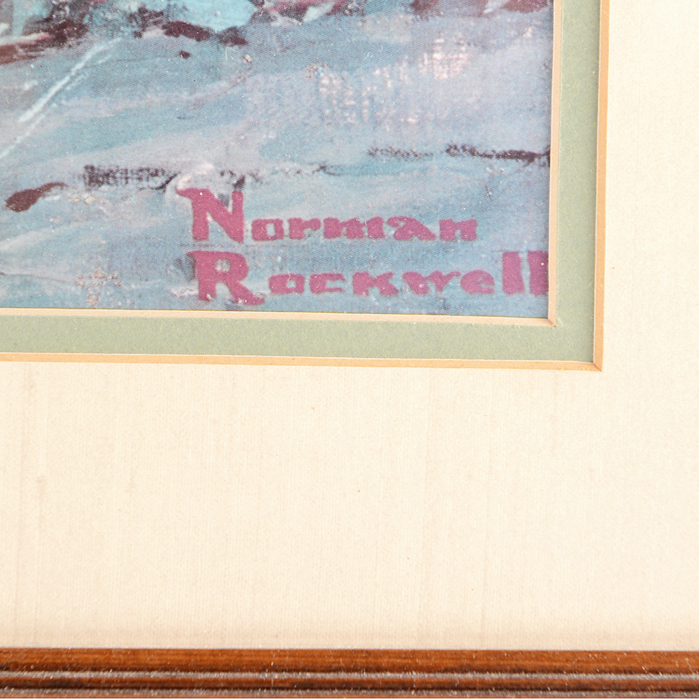 Norman Rockwell 'Looking Out to Sea'