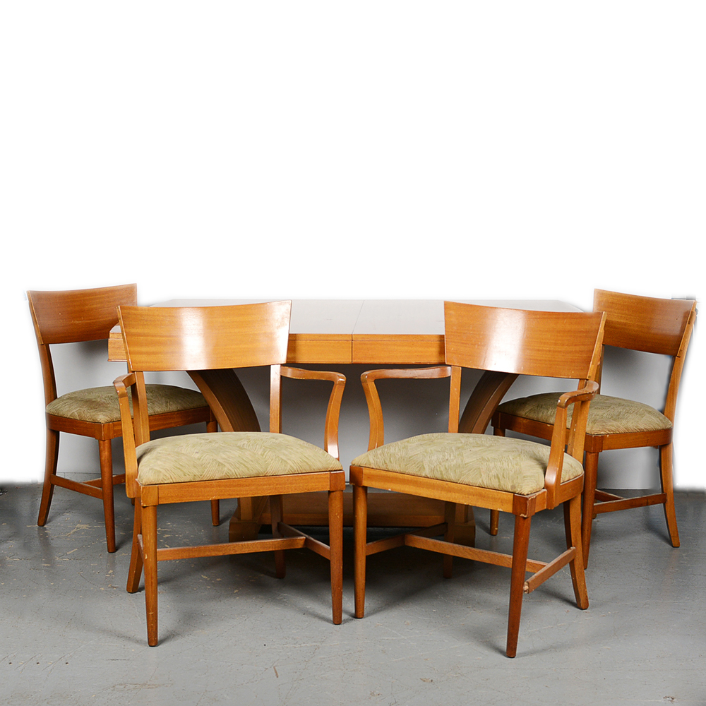 1950s Mid Century Modern Five Piece Dining Set