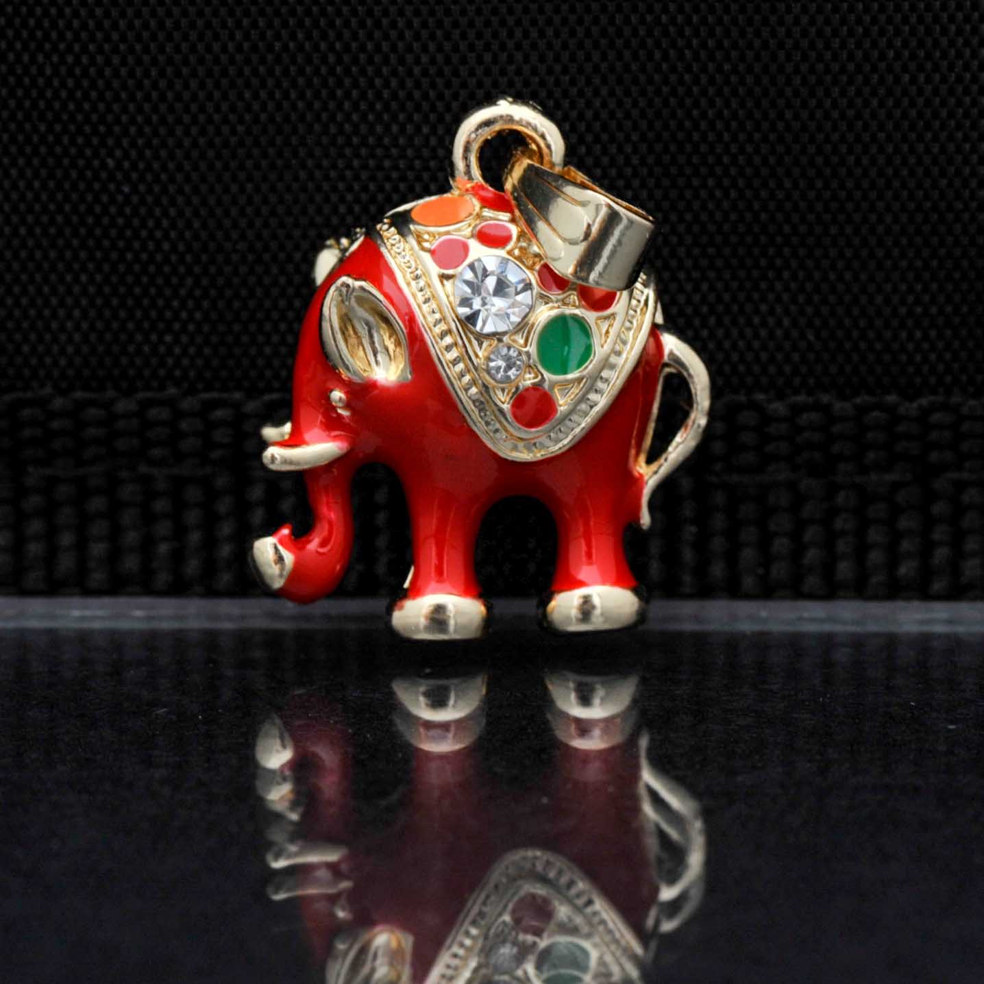 Elephant Earrings and Pendant