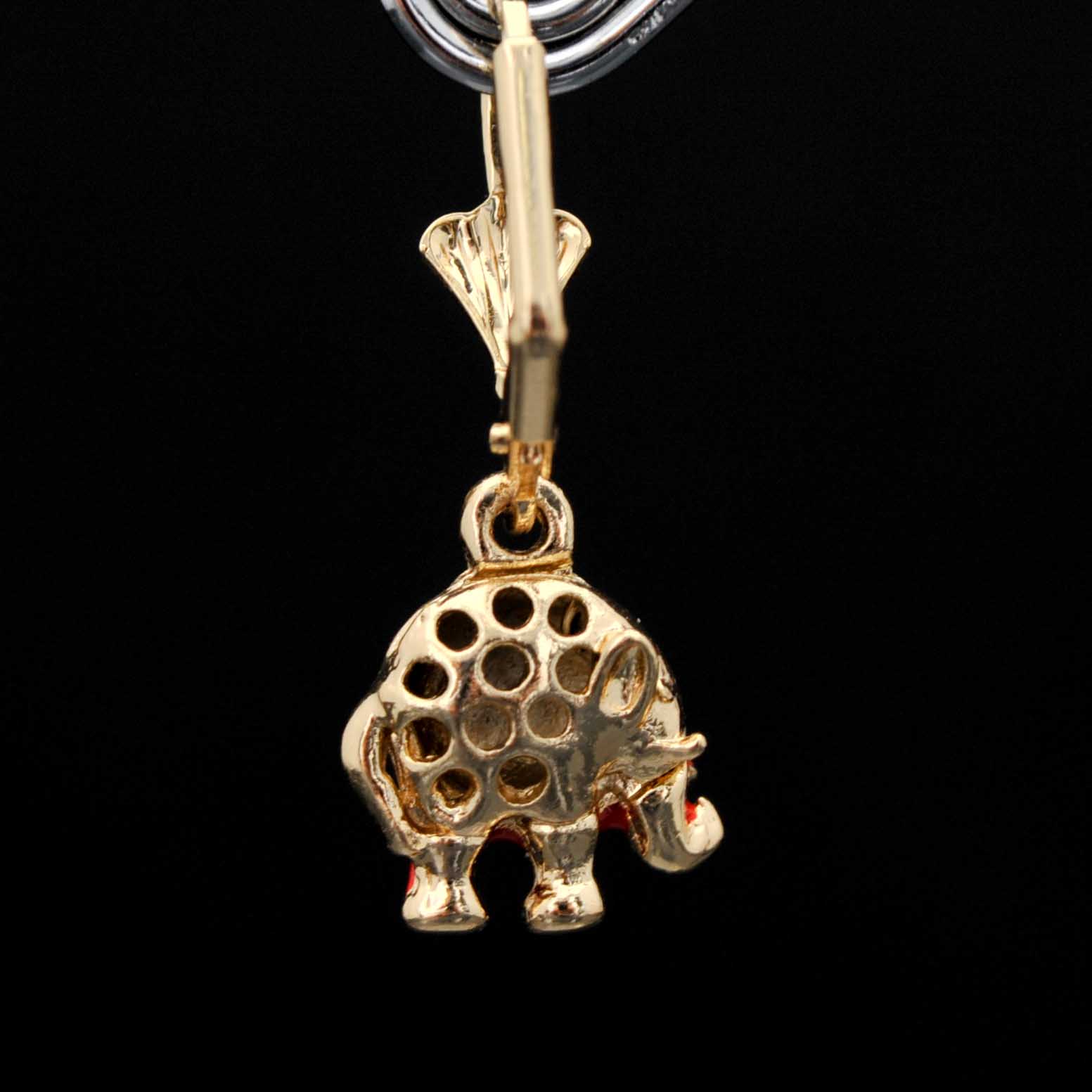 Elephant Earrings and Pendant