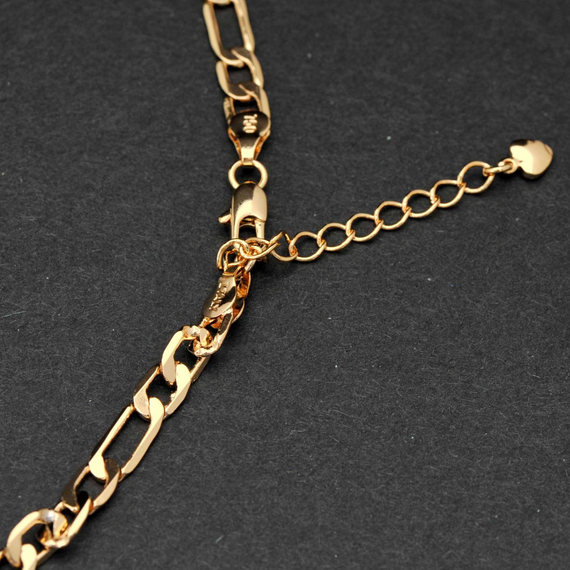 Gold-Tone Chain and Bracelet Pair
