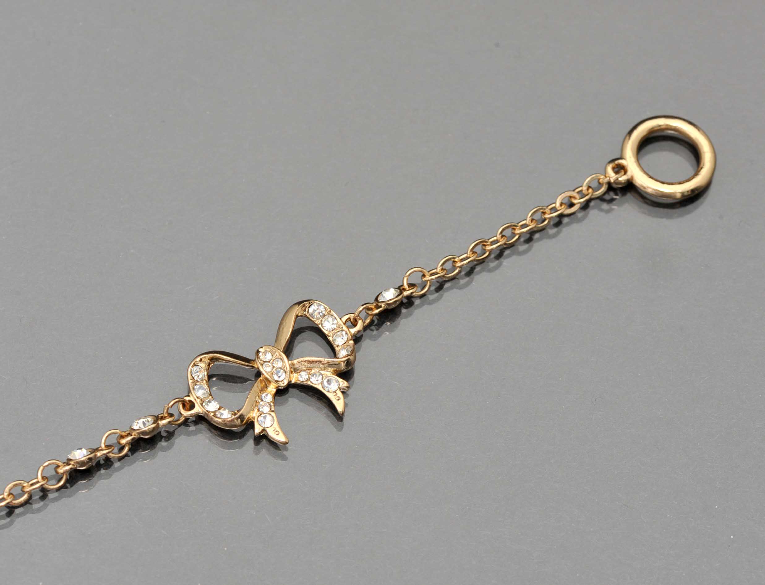 Costume Gold-Toned Bow Bracelet