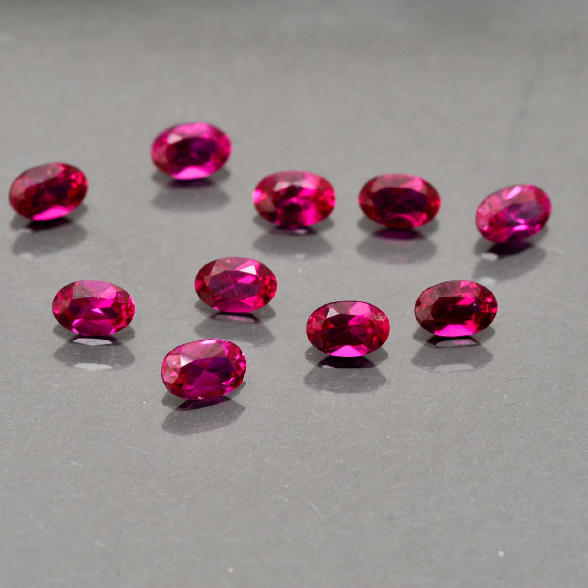 Collection of Loose Red Stones