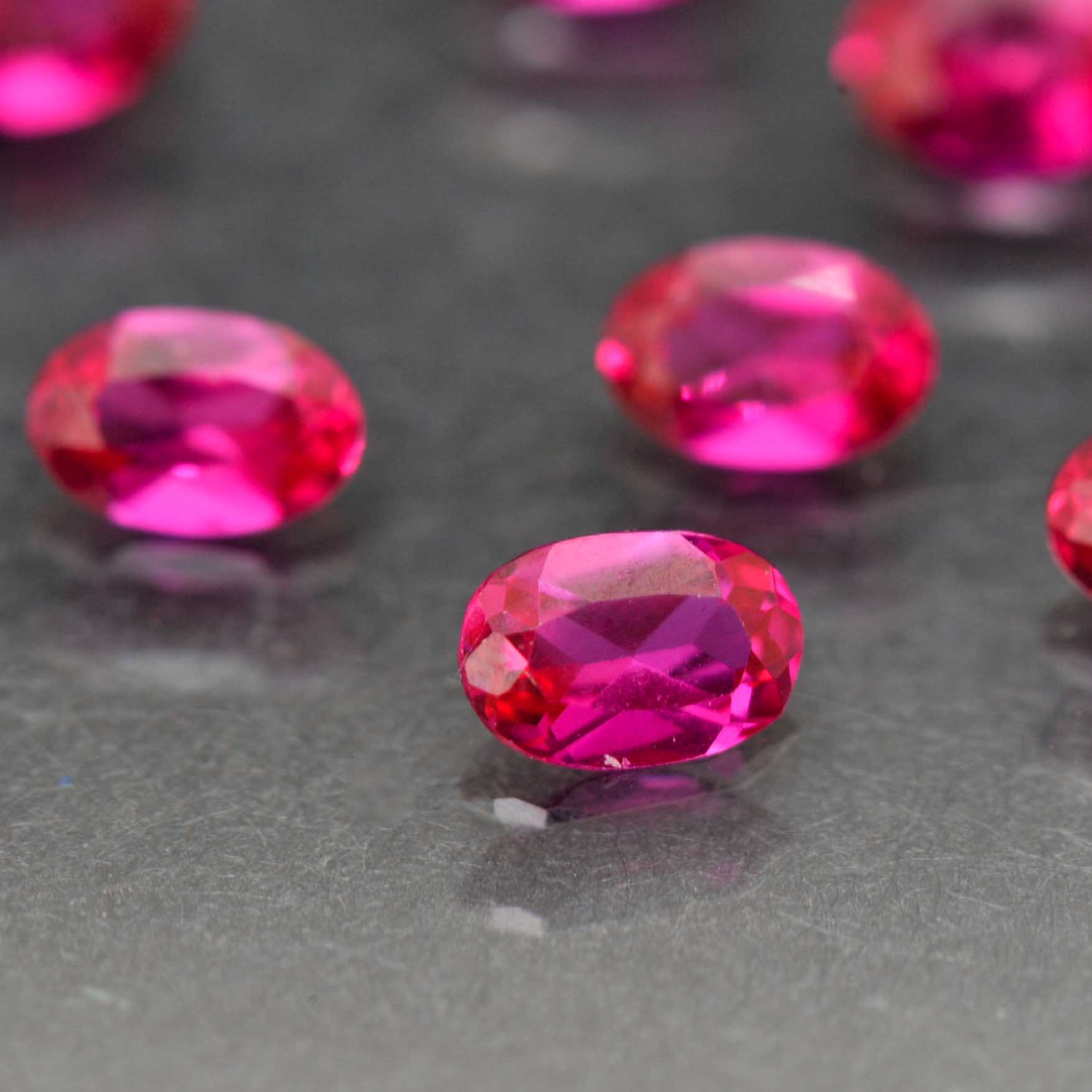 Collection of Loose Red Stones