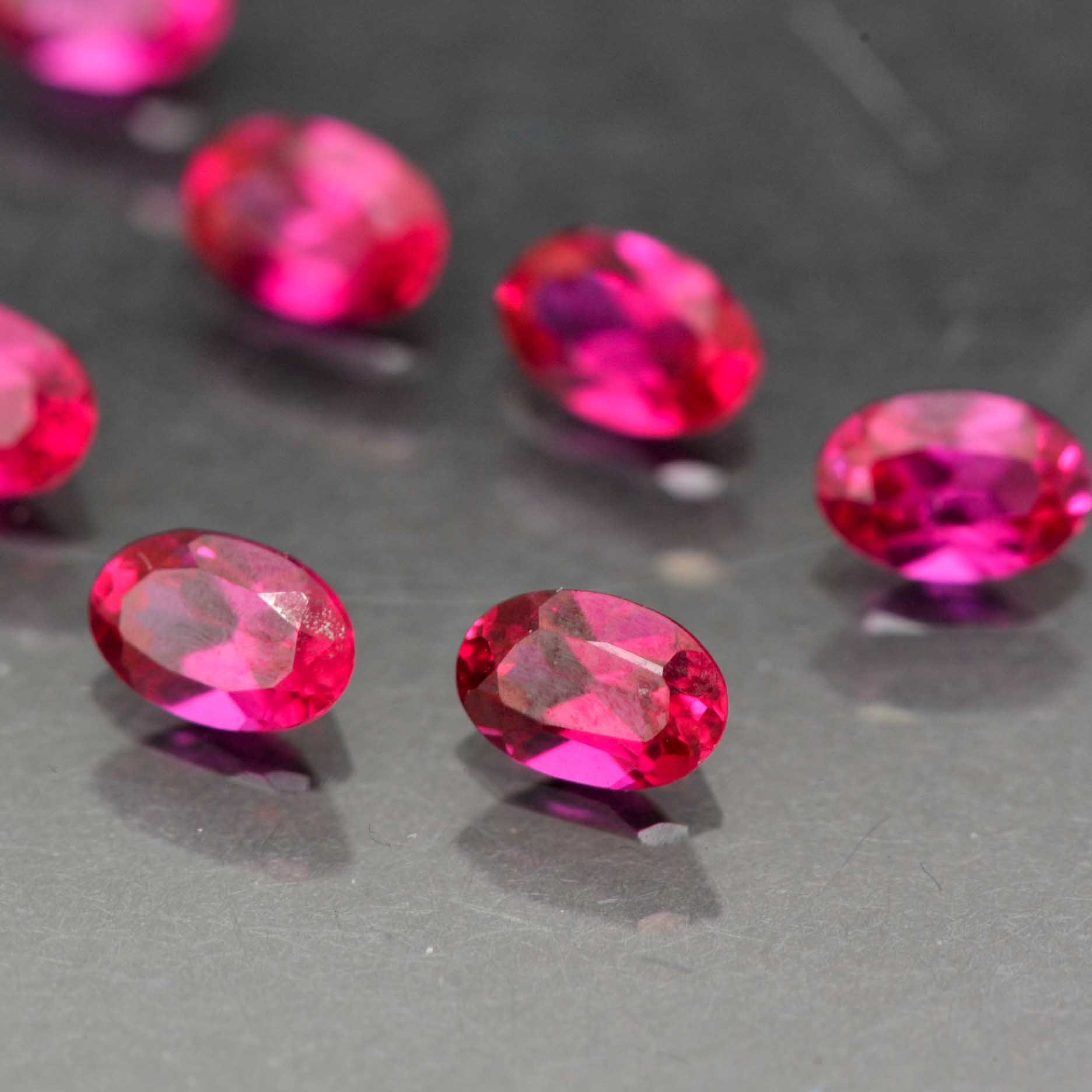 Collection of Loose Red Stones