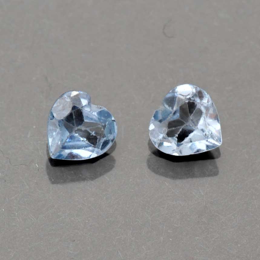 Pair of Loose Blue Topaz Stones