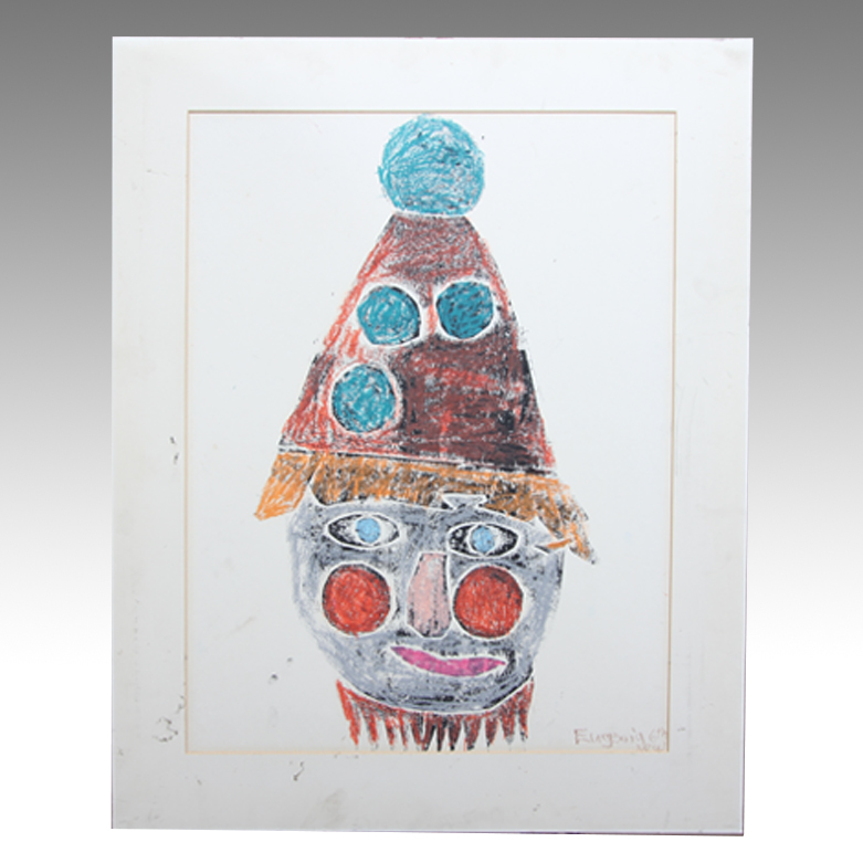 Duo of Clown Artworks