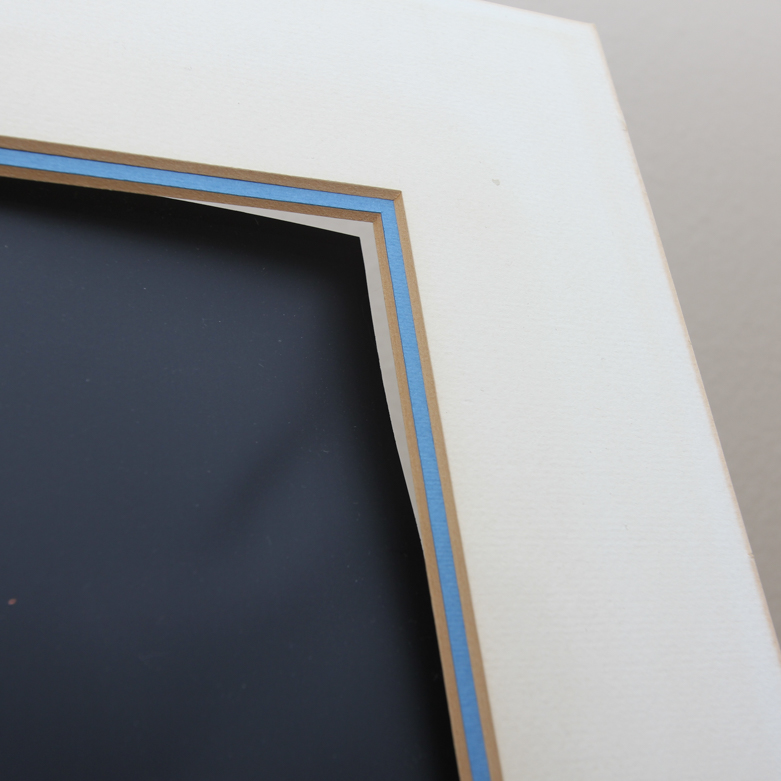 Acrylic Painting on Black Matte Acrylic Sheet