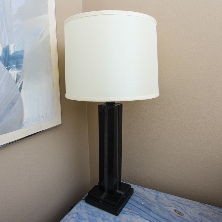 Black Modern Table Lamp