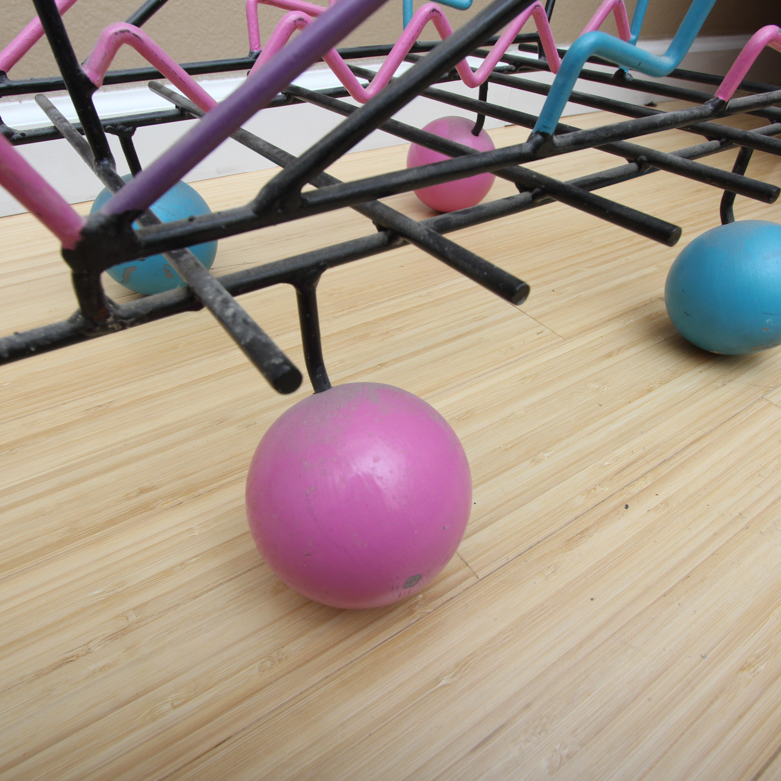 Memphis Style Art Magazine Rack