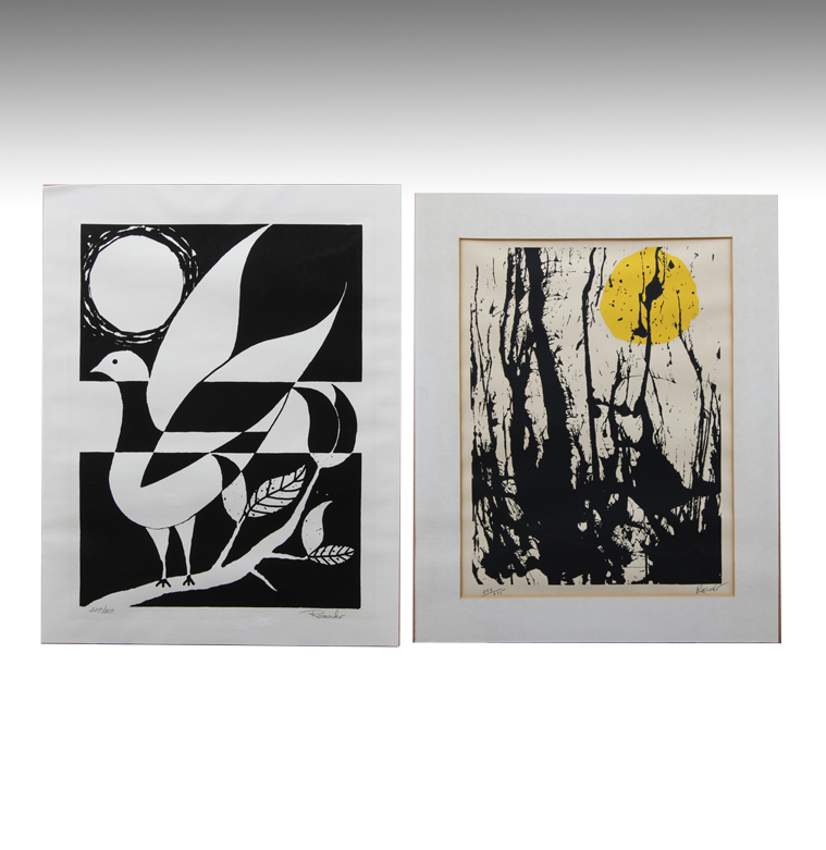 Duo of Prints by Rosado
