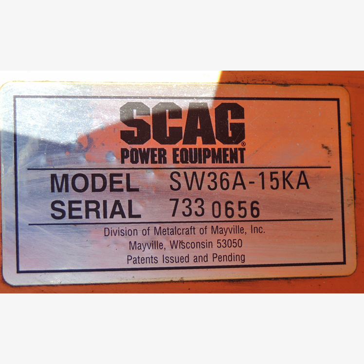 Knight's Inc. Scag 36 Advantage Walk-Behind Mower