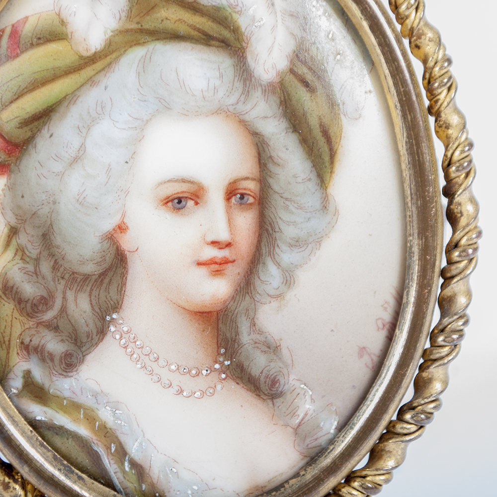 Miniature Portraits on Porcelain