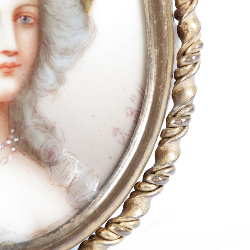 Miniature Portraits on Porcelain