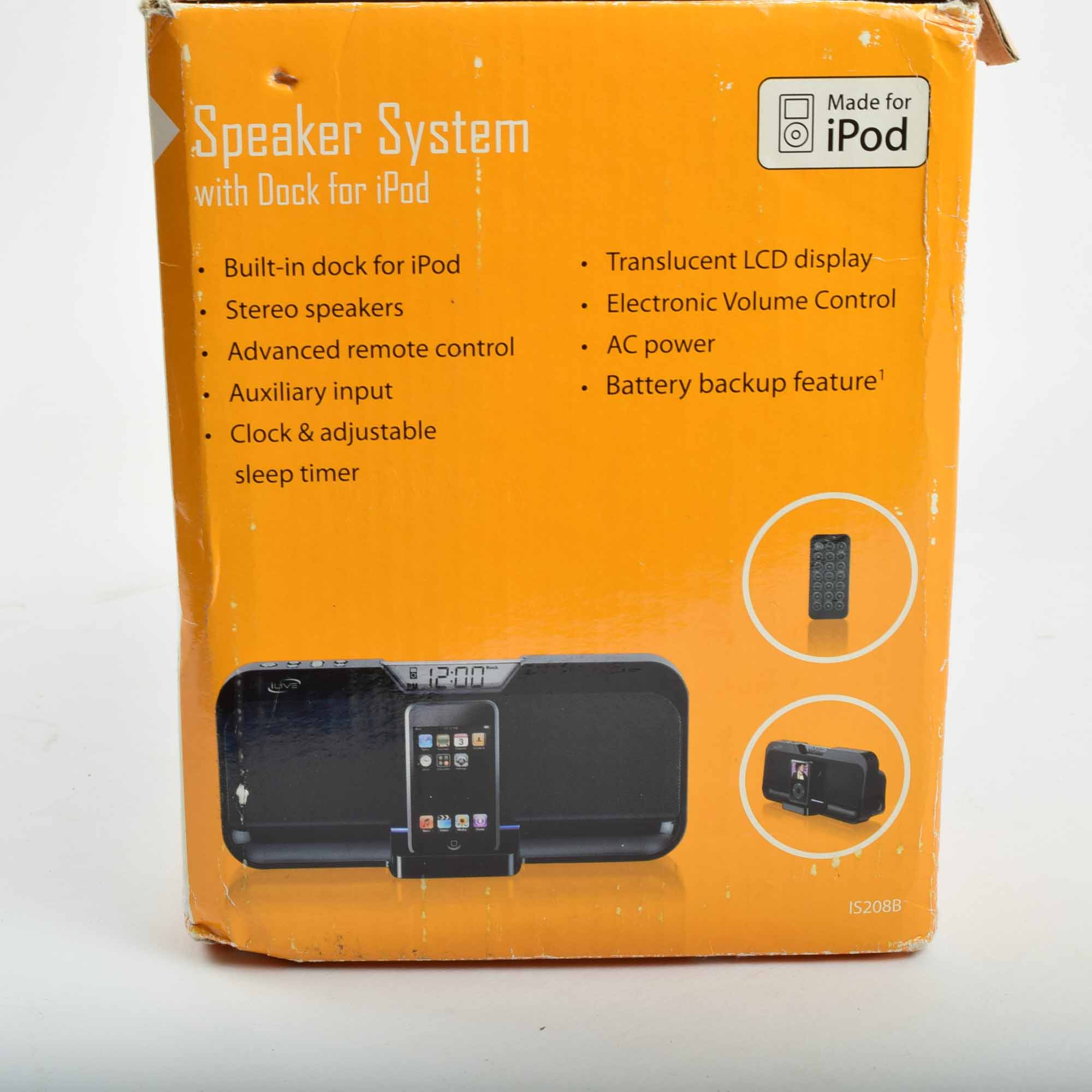 iLive Stereo Speaker System