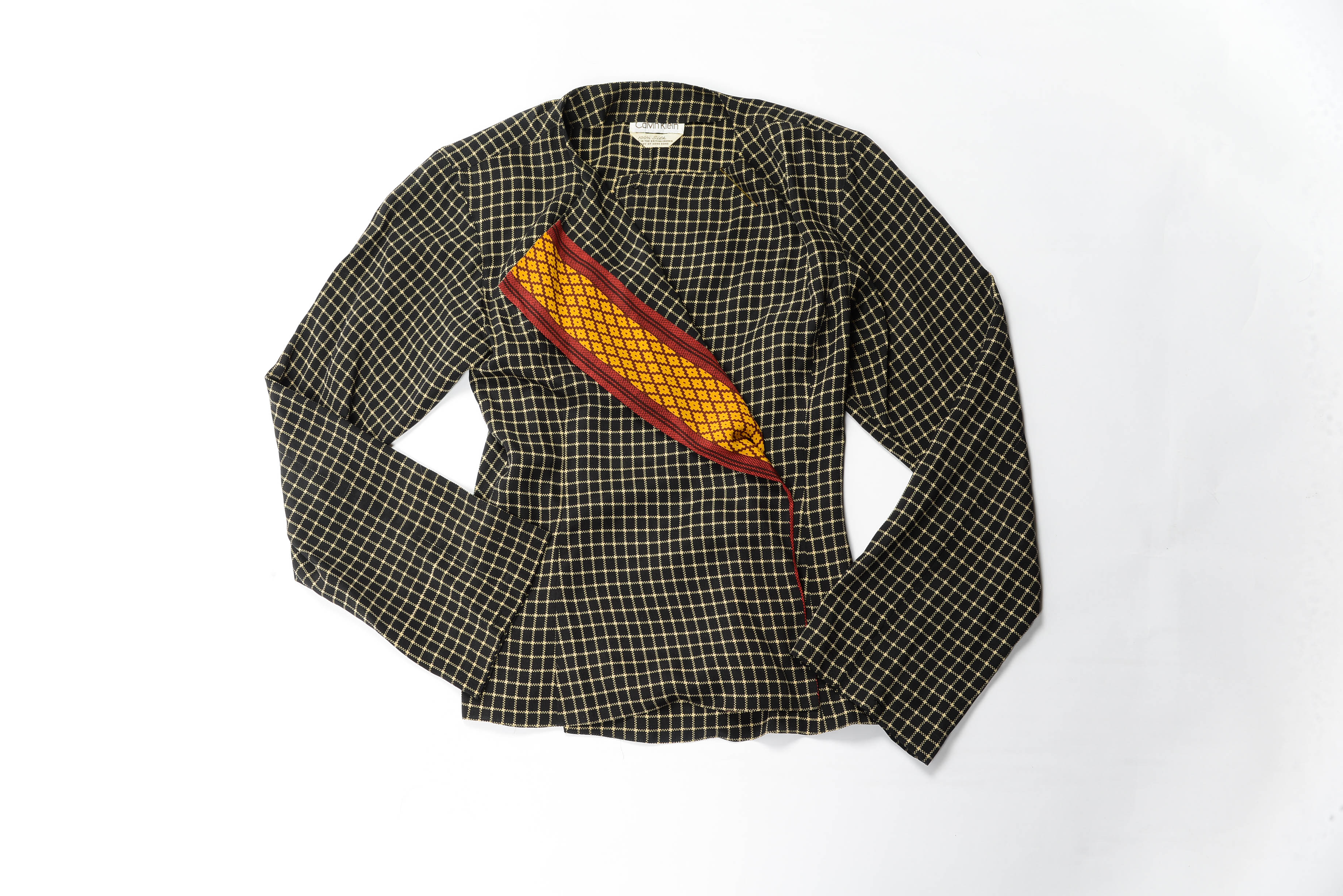 Collection of Women's Vintage Silk Calvin Klein Blouses