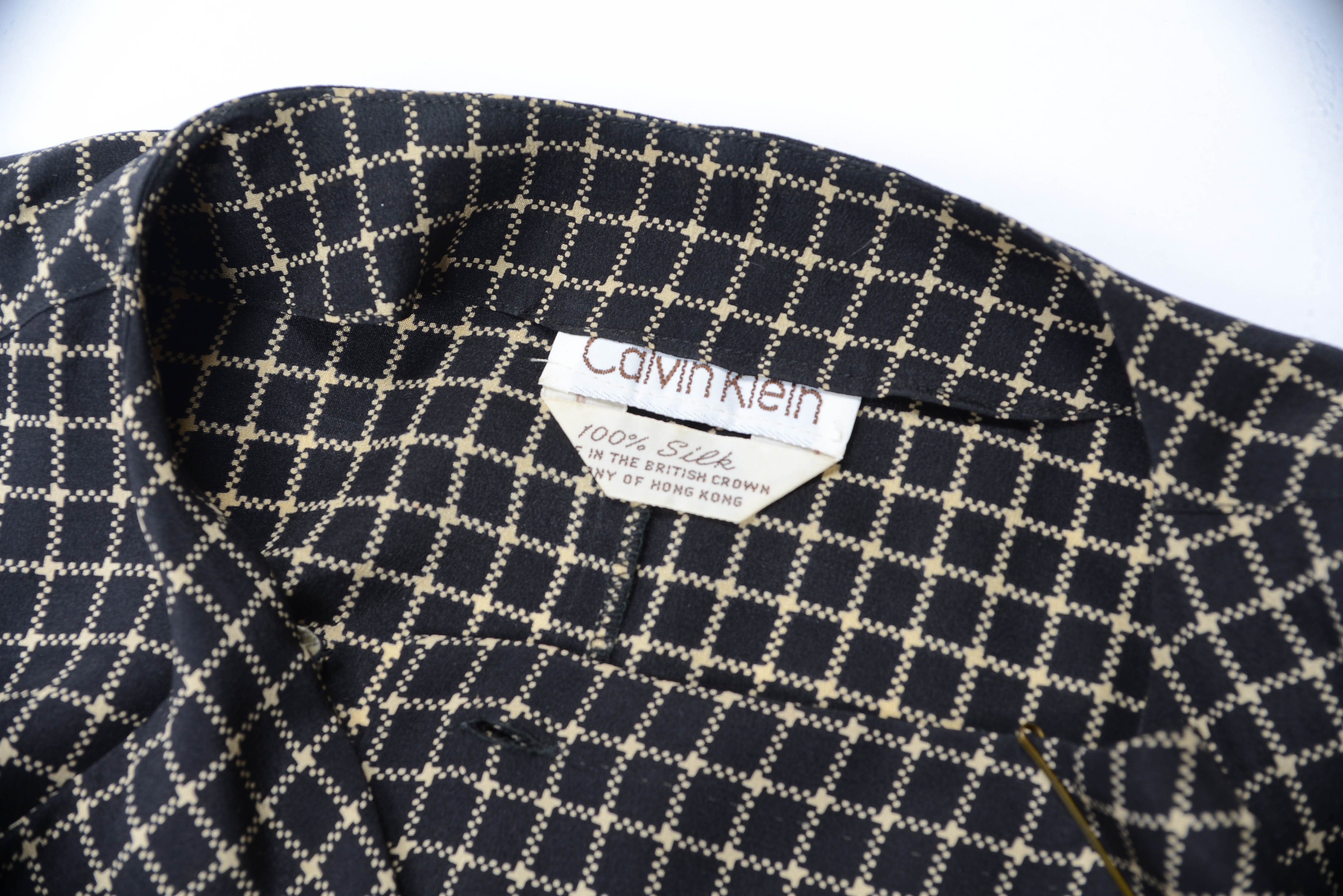 Collection of Women's Vintage Silk Calvin Klein Blouses