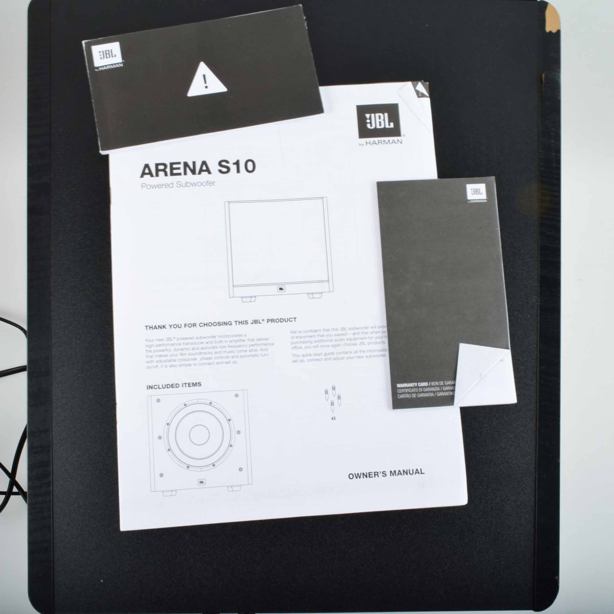 JBL by Harman Arena S10 Subwoofer