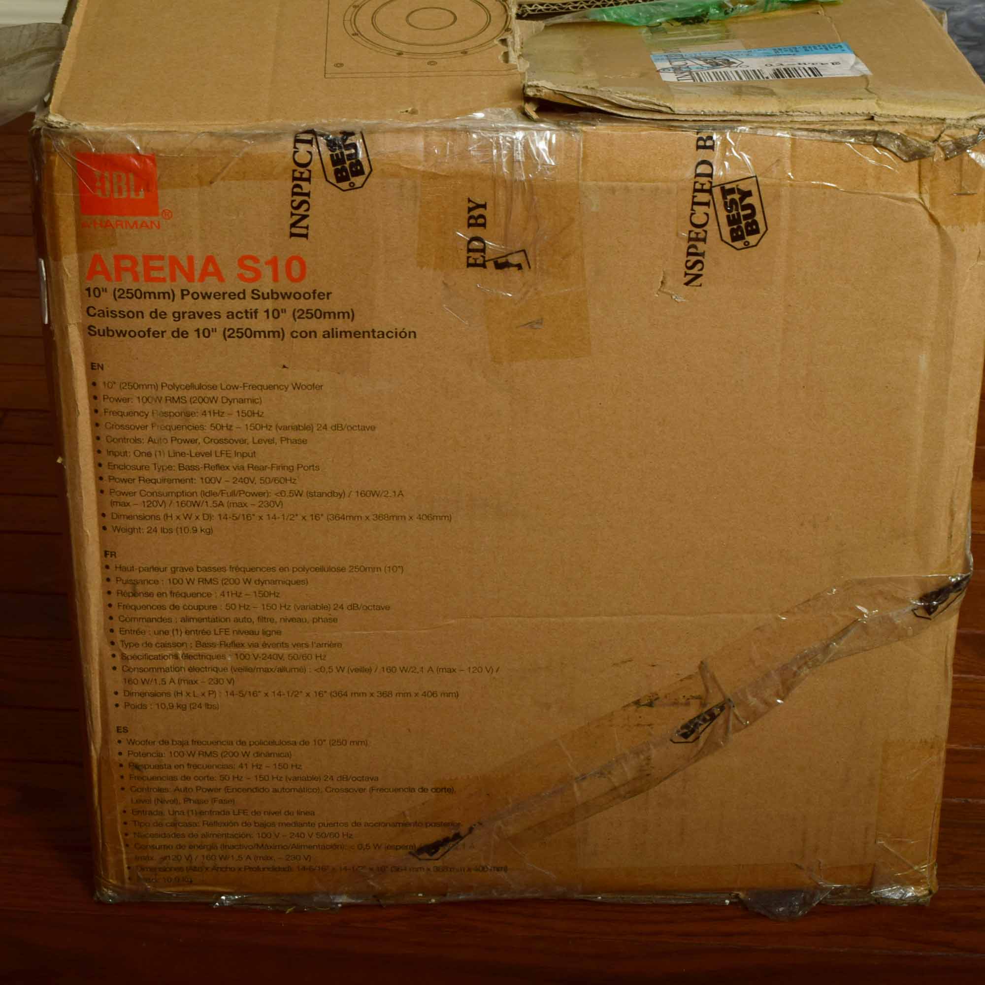 JBL by Harman Arena S10 Subwoofer