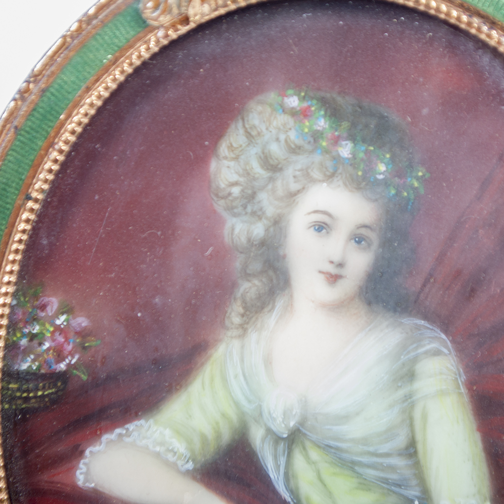 Miniature Framed Portrait Paintings