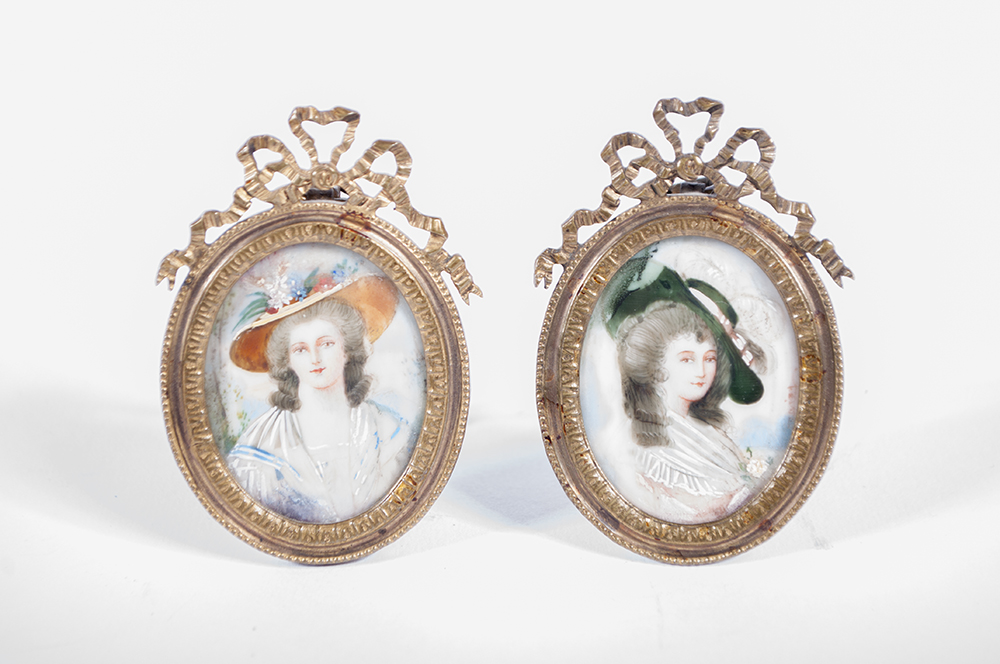 Miniature Framed Portrait Paintings