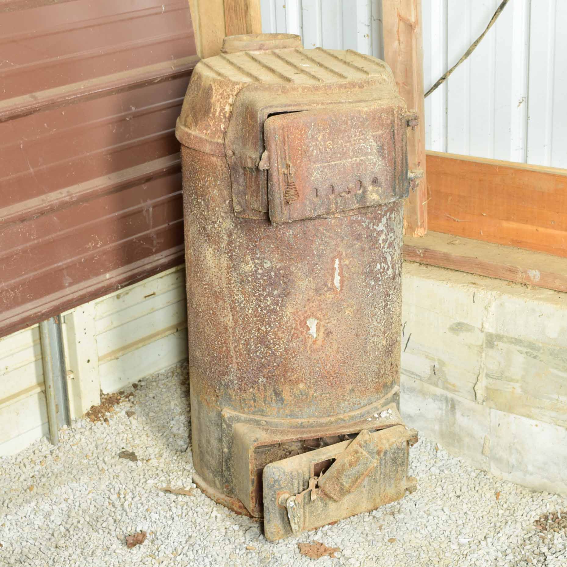 Antique King-O-Heat Stove