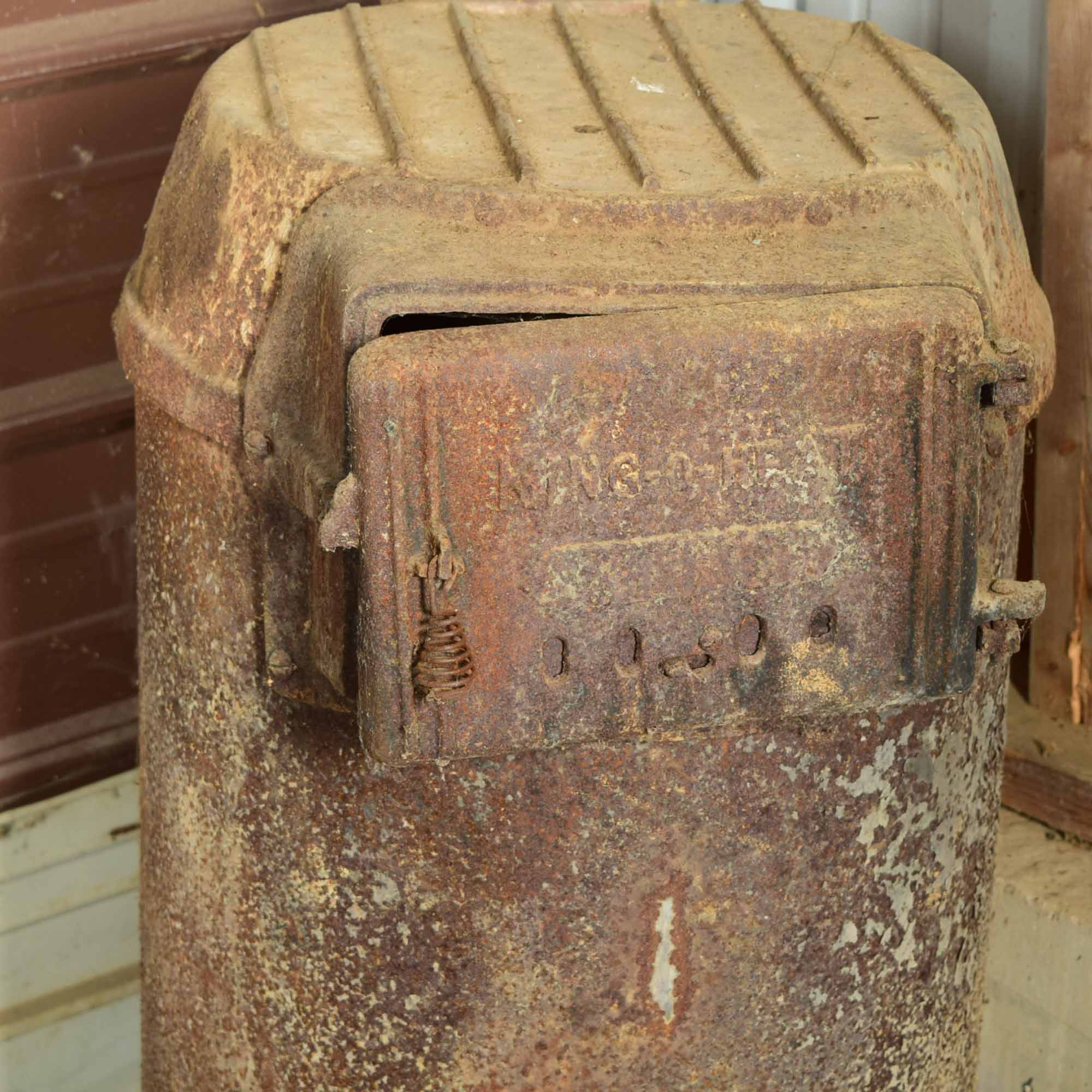 Antique King-O-Heat Stove