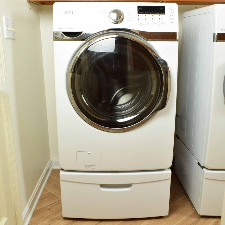 Samsung Front Load Washer and Stand