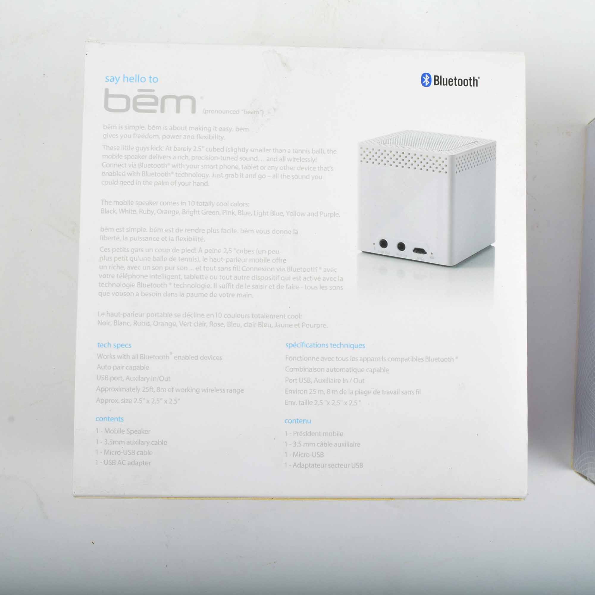 Bem Bluetooth Speaker Pair