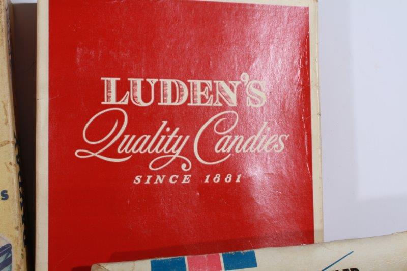 Assortment of Vintage Food Boxes