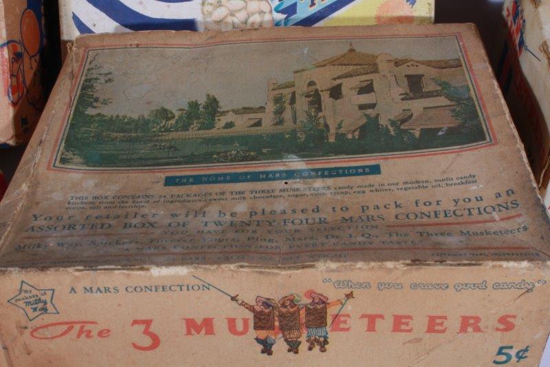 Assortment of Vintage Food Boxes