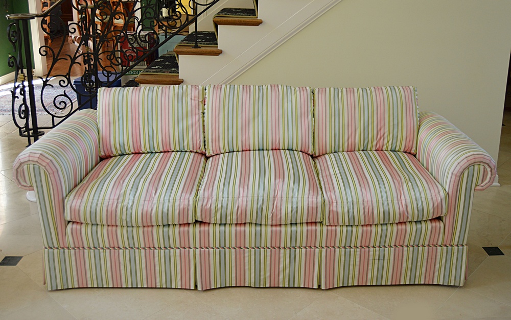 Henredon Sofa with Down and Feather Cushions