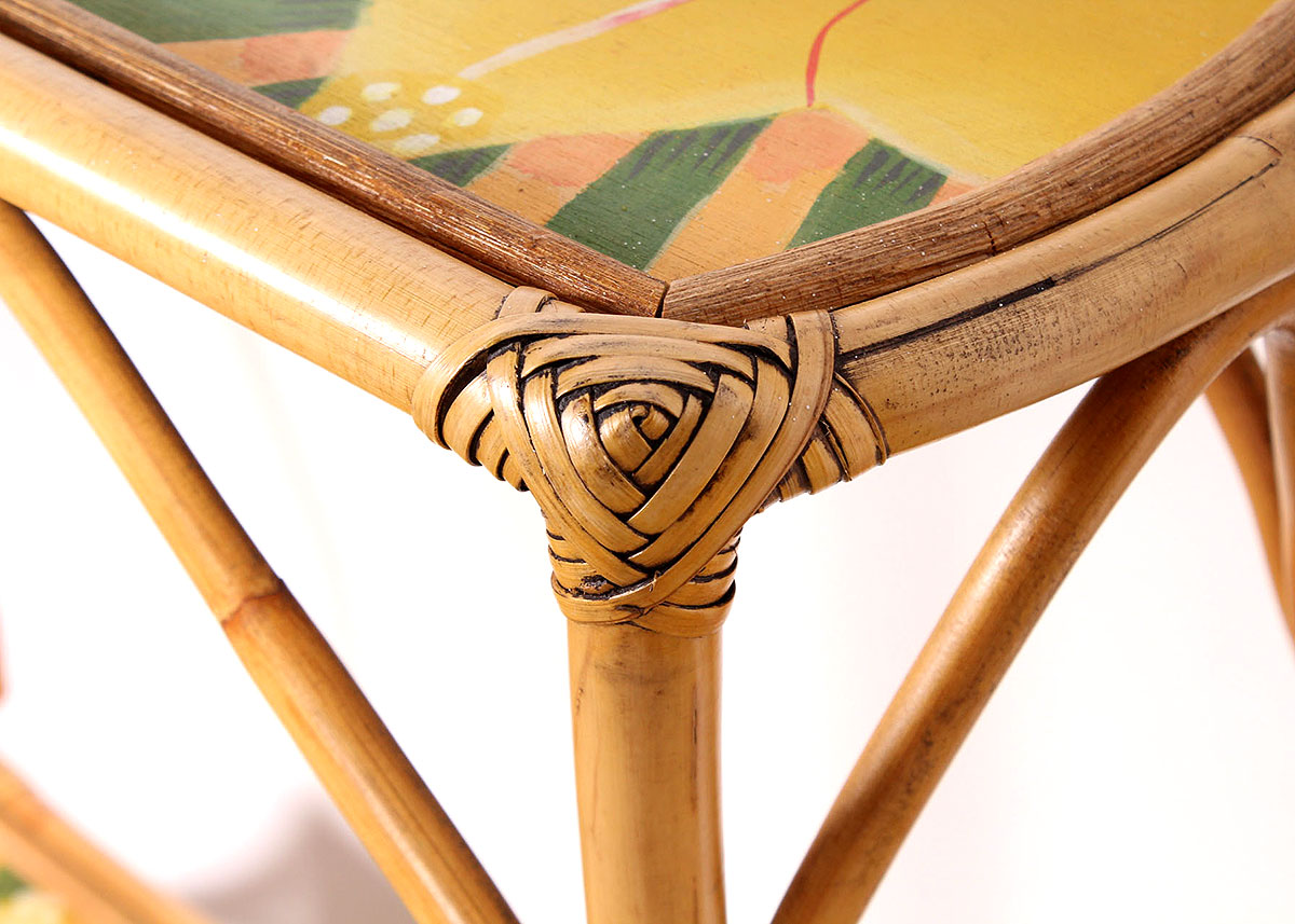 Bamboo Console Table