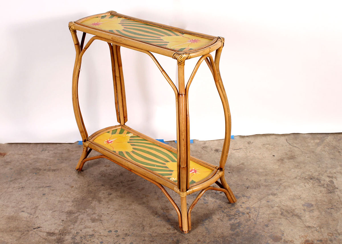 Bamboo Console Table