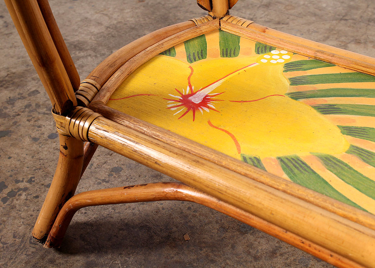 Bamboo Console Table