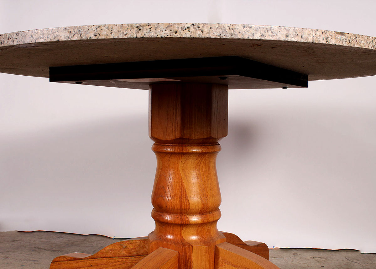 Granite Top Dining Table