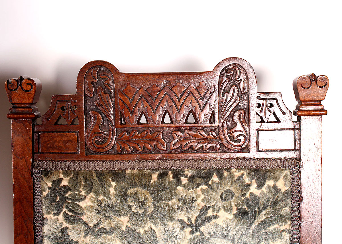 Pair of Eastlake Victorian Style Side Chairs