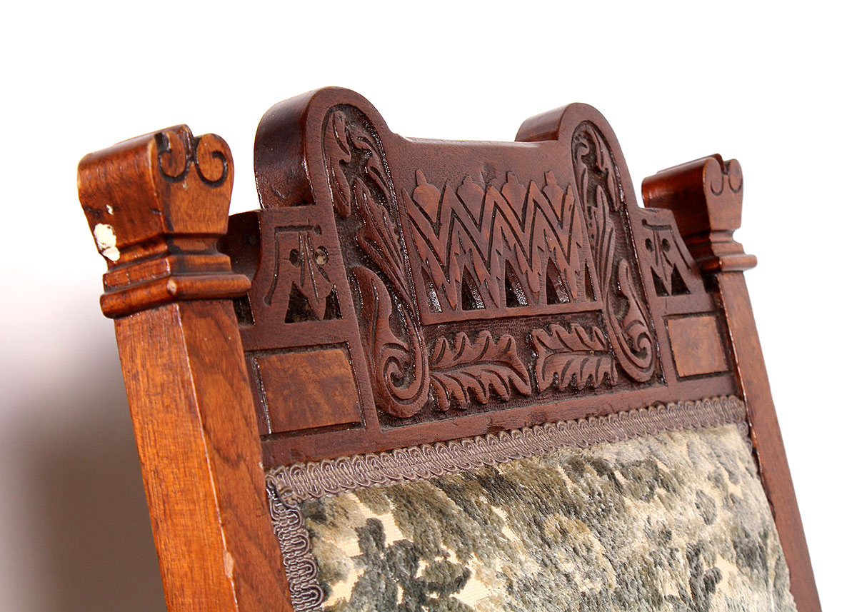 Pair of Eastlake Victorian Style Side Chairs