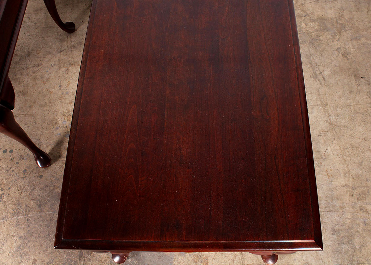 Pair of Queen Anne Style Side Tables