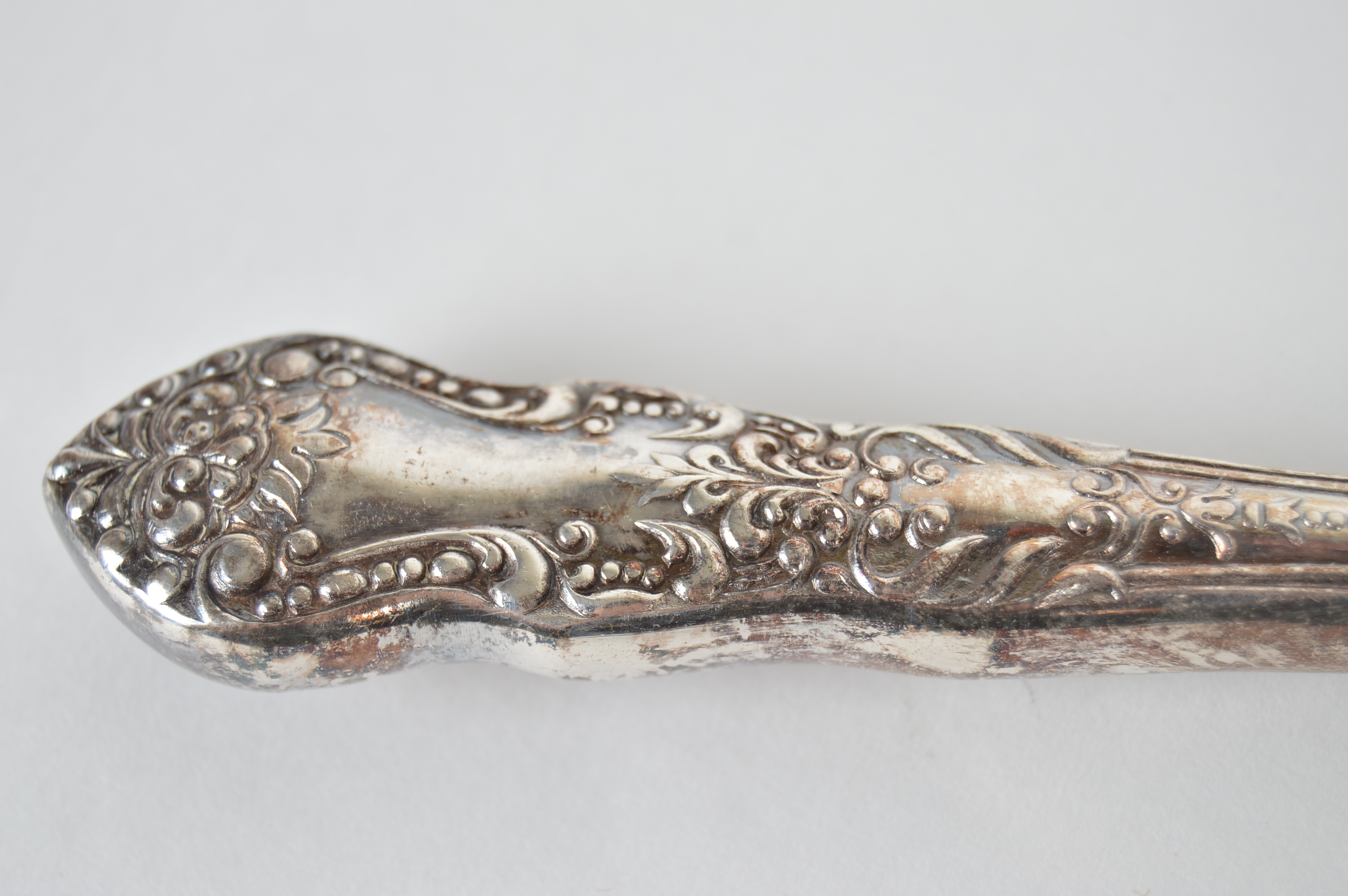 Prill Sheffield Silver Plate Bread Knife