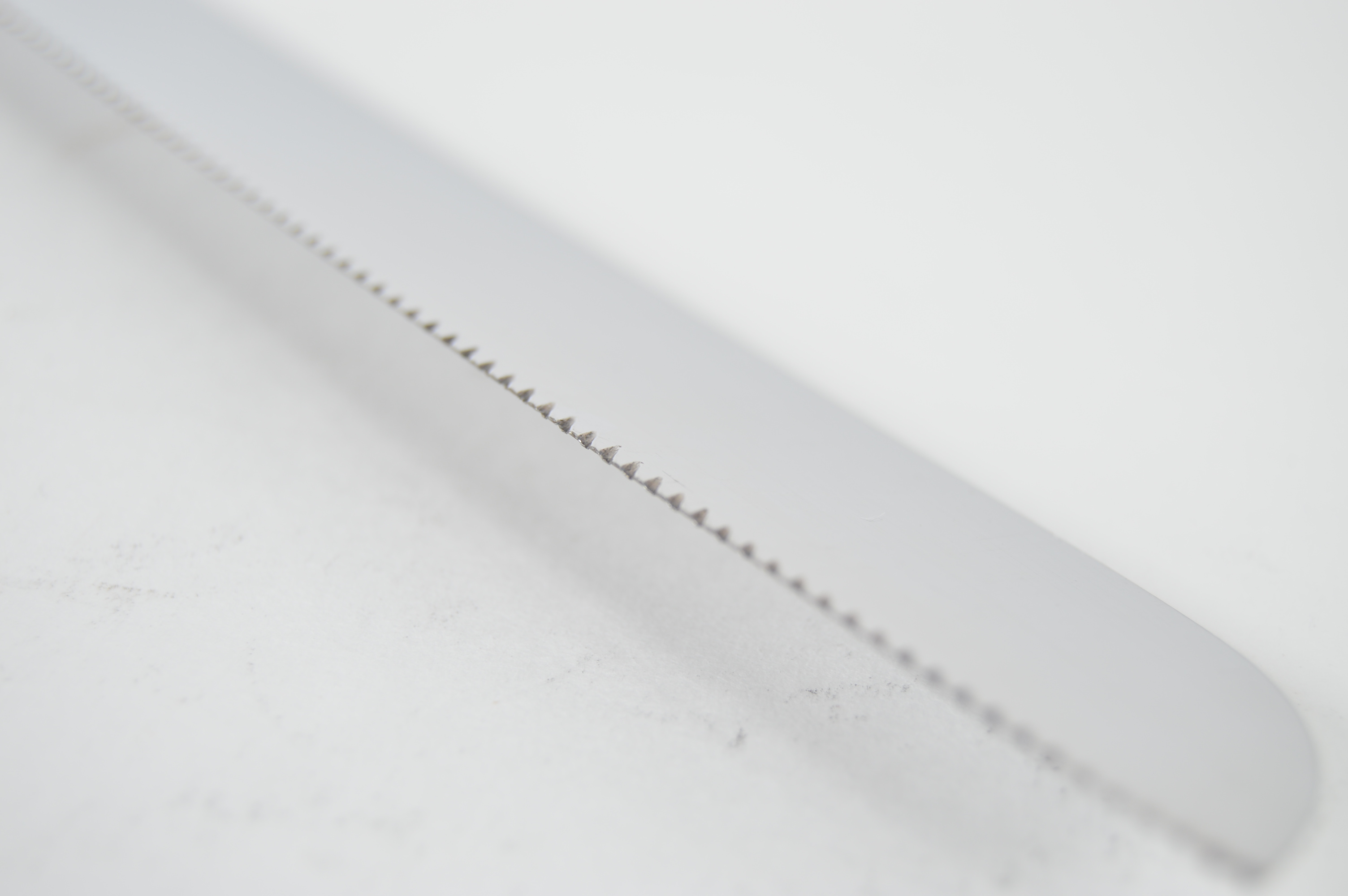 Prill Sheffield Silver Plate Bread Knife