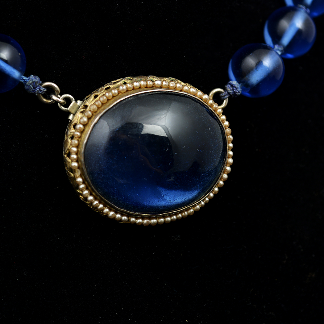 Vintage SYCEE 23 Glass Bead Necklace