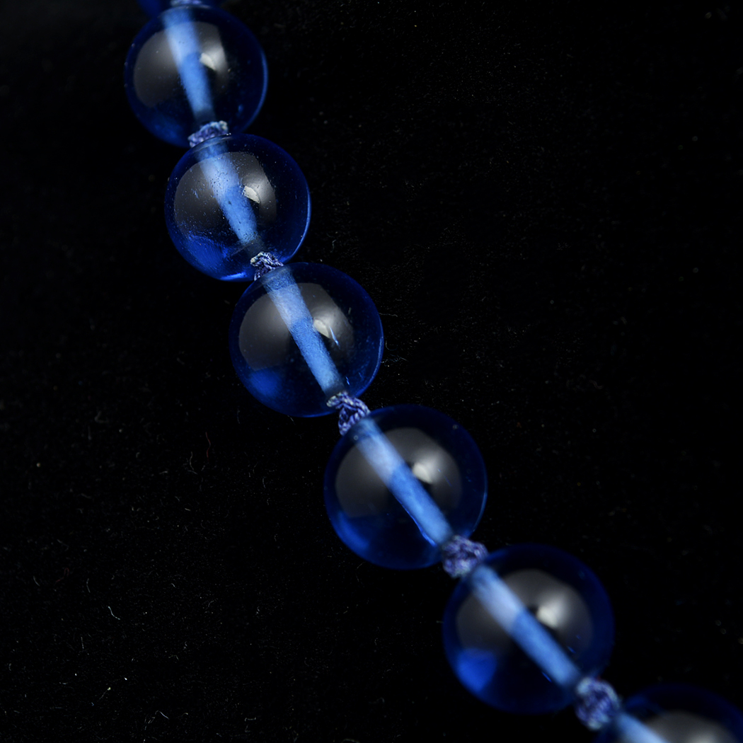 Vintage SYCEE 23 Glass Bead Necklace