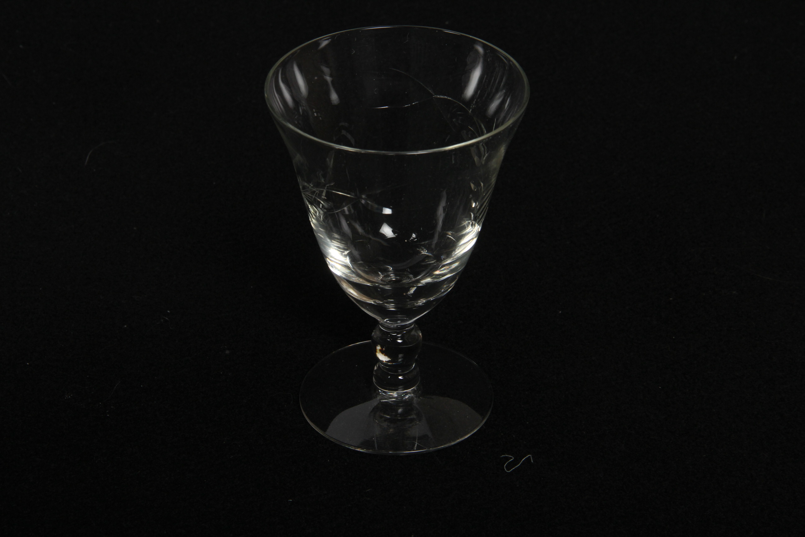 Vintage Etched Crystal Stemware