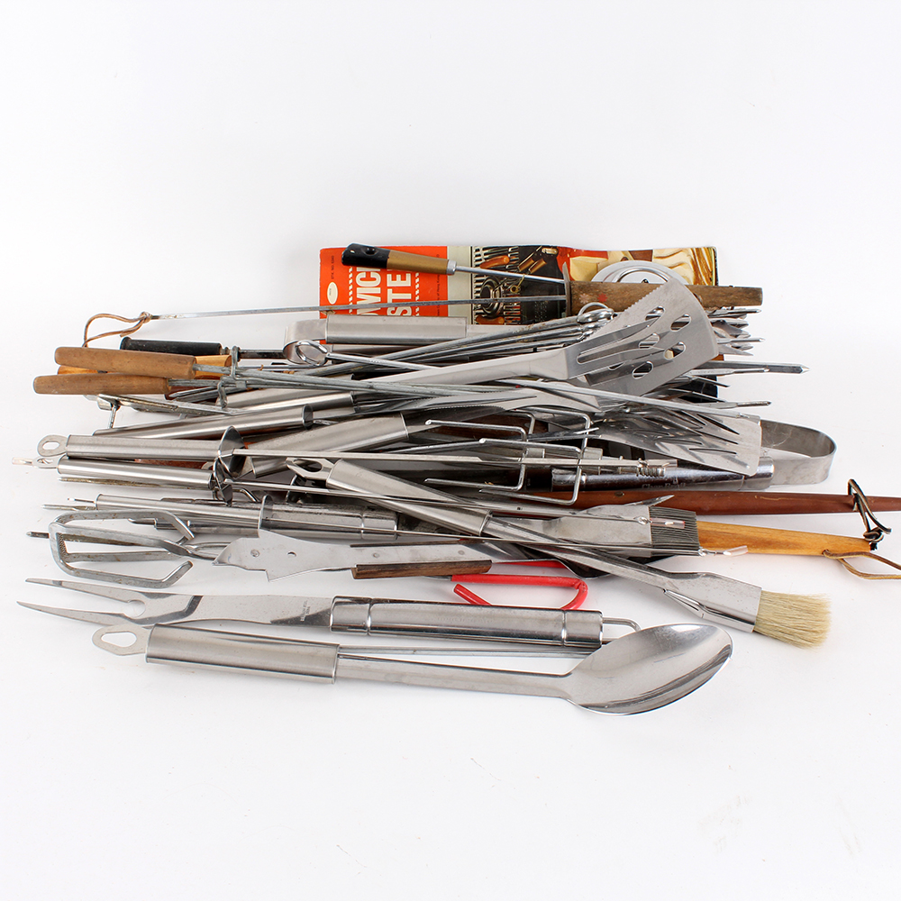 Generous Collection of Grilling Utensils