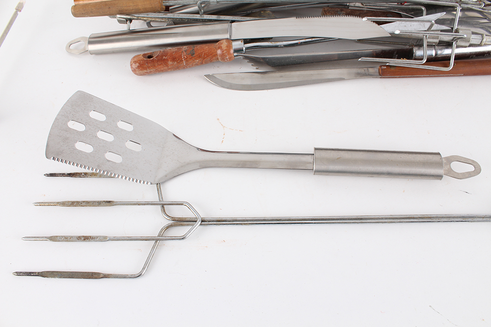 Generous Collection of Grilling Utensils